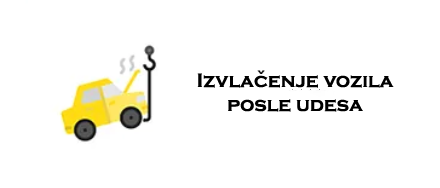 izvlačenje vozila, udes, saobraćajka